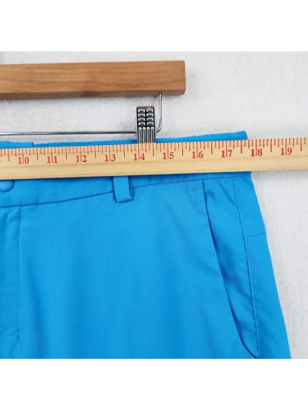 Nike Pants Mens 35x32 Blue Dri-FIT Tour Performance Golf Stretch Straight Chino